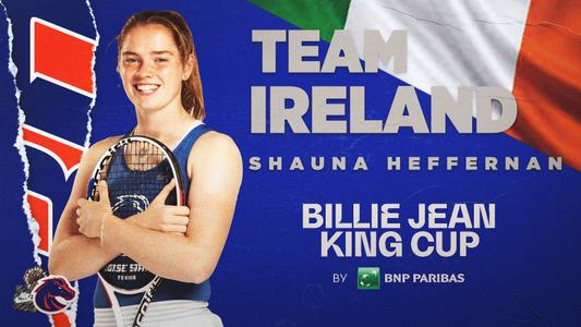 Heffernan on Team Ireland at the Billie Jean King Cup.