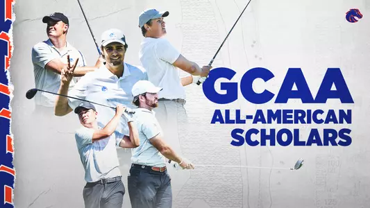 Congratulations to Boise State men's golf GCAA All-American Scholars 2020-21