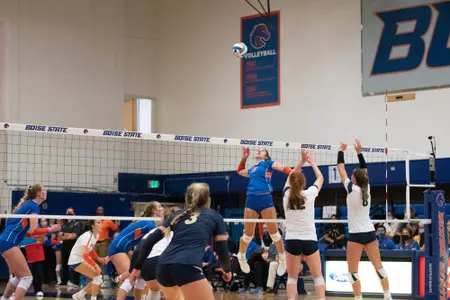 Volleyball, BSU Vs. Montana State 2021, Danny Swanstrom Photo