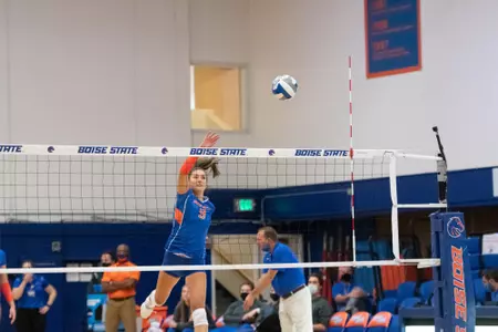 Volleyball, BSU Vs. Montana State 2021, Danny Swanstrom Photo