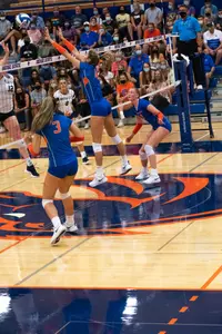 Volleyball, BSU Vs. Montana State, Danny Swanstrom Photo