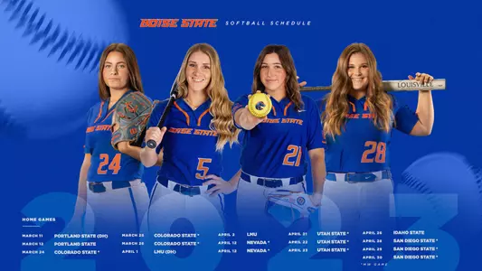 Softball Home 2023 Schedule