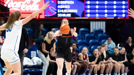 Boise State Womenâ??s Basketball vs BYU, photo Danny Swanstrom
