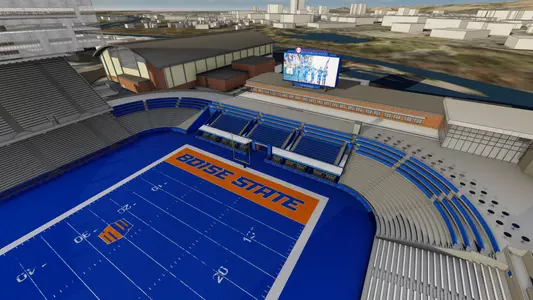 North End Zone Rendering 2022