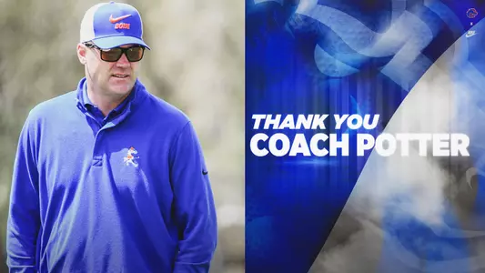 Thank you Dan Potter for your tenure as the Boise State men's golf coach.