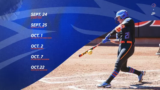 correct fall 2022 schedule graphic