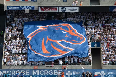 Boise State football vs UT Martin, Albertsons Stadium, photo Patrick Sweeney