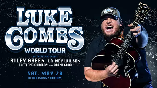 Luke Combs Boise Graphic
