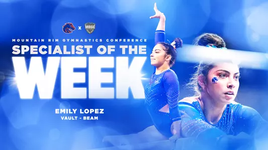 Emily Lopez, MRGC Specialist of the Week (BYU)
