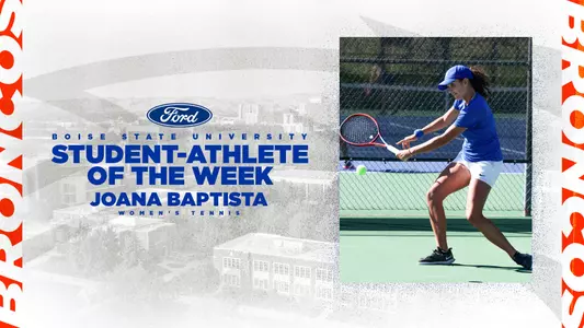 Graphic for Joana Baptista Ford Boise State Student-Athlete of the Week