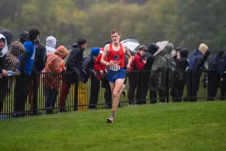 Ollie Newman running.