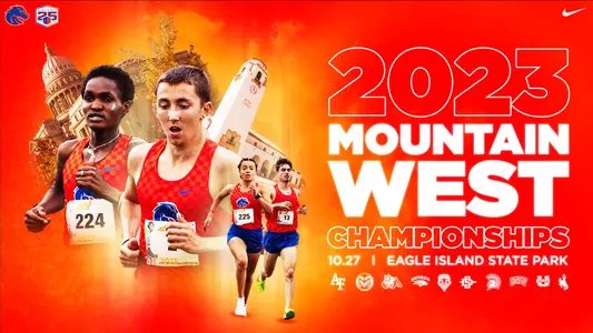 Graphic for the 2023 Mountain West Cross Country Championships