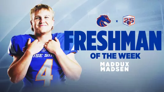 Maddux Madsen Freshman of the Week