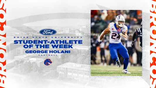 George Holani named Ford Student Athlete of the Week