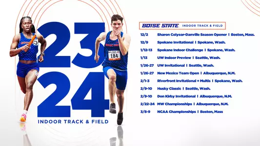 Boise State Indoor Track and Field Indoor Schedule.
