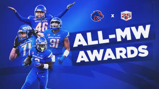 Ashton Jeanty Named MW Offensive Player of the Year, 12 Broncos Named All-MW Image