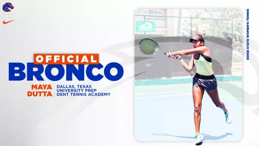 Maya Dutta signing day graphic