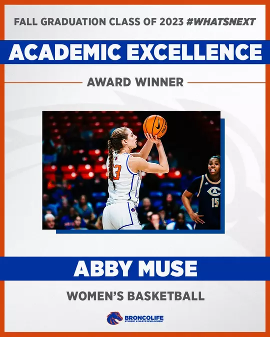 December 2023 Academic Excellence Award - Abby Muse