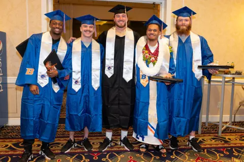 Boise State Football, Graduate recognition, John Kelly photo.