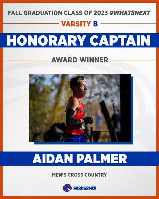 December 2023 Varsity B Honorary Captain - Aidan Palmer