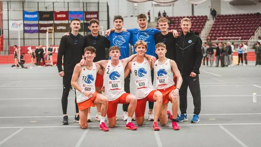 Men's track and field team.