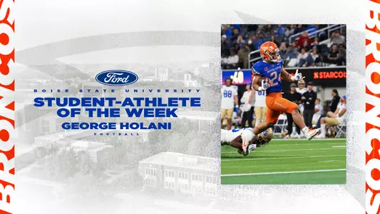 George Holani named the Ford Student-Athlete of the Week