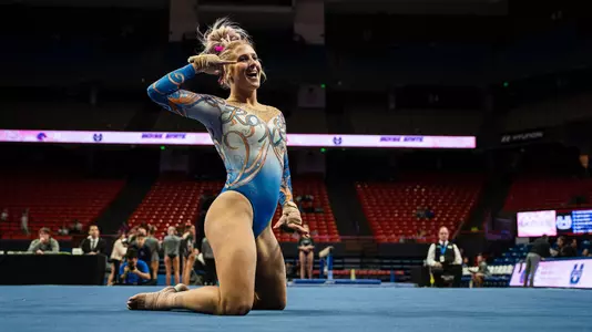 Courtney Blackson Floor Routine vs. Utah State