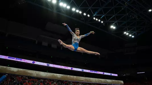 Erin Elkabchi vs. Utah State (Beam)