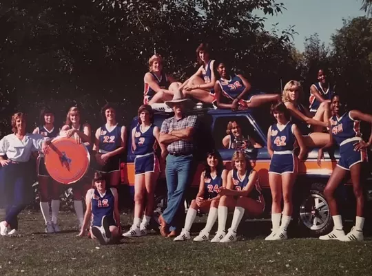 Lesley Slaton Brown photo from time at Boise State.