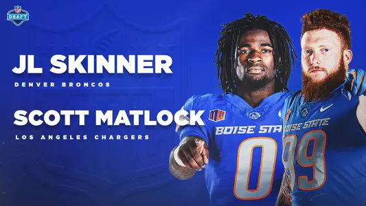 2023 NFL Draft Web Slider featuring JL Skinner and Scott Matlock