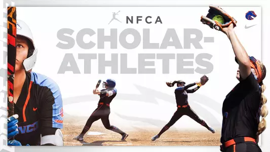2022-23 Softball NFCA Scholar-Athletes Web Slider for BroncoSports.com