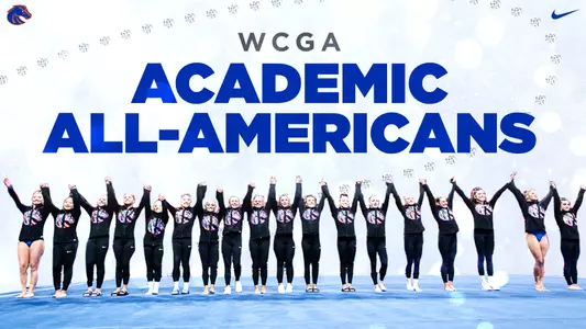 Graphic of WCGA Academic All-Americans for 2022-23 academic year.
