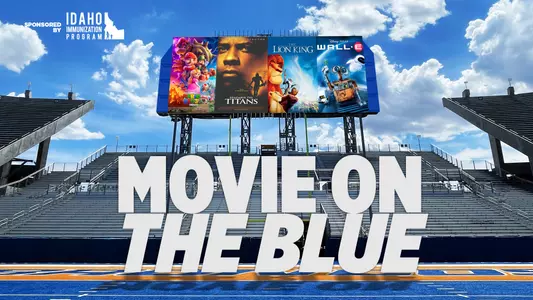 Image showing the third Movie on The Blue options including Mario Bros, Remember the Titans, The Lion King and Wall-E