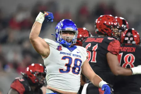 Boise State Football vs San Diego State, John Kelly photo.
