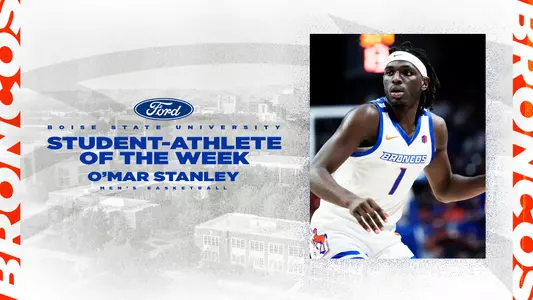O'Mar Stanley of men's basketball named the Ford Athlete of the Week