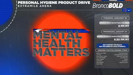 Broncos to Host Hygiene Product Drive