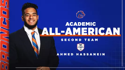 Ahmed Hassanein CSC Academic All-American Second Team