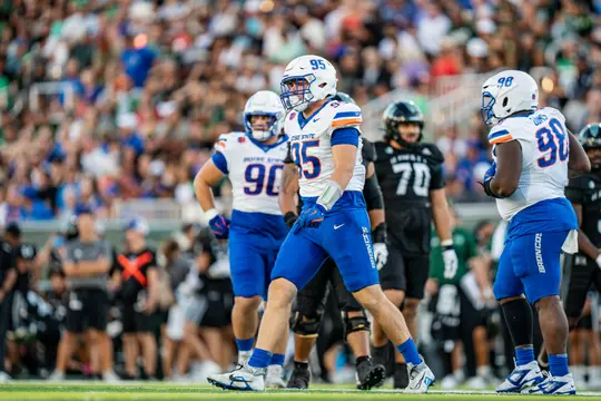 Boise State Football 2024 Game 6 vs University of Hawaii at Clarence T.C. Ching Athletic Complex. Photo by Kenna Harbison