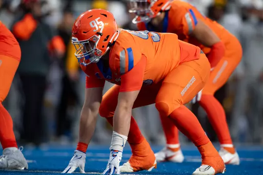 Boise State defensive tackle Max Stege
