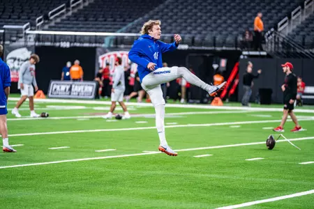 Boise State Football 2024 Game 7 vs UNLV at Allegiant Stadium. Photo by Kenna Harbison