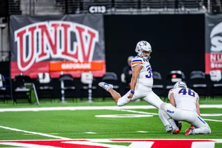 Boise State Football 2024 Game 7 vs UNLV at Allegiant Stadium. Photo by Kenna Harbison