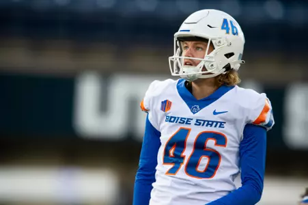 Boise State Football vs. Utah State, John Kelly photo.