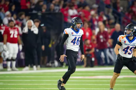 Boise State punter James Ferguson-Reynolds