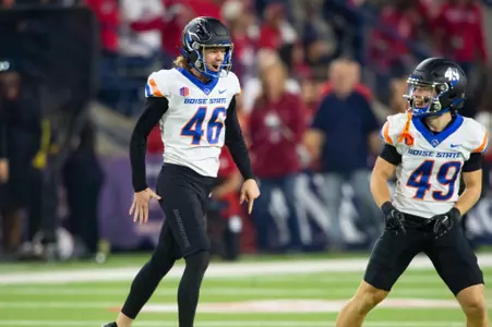 Boise State punter James Ferguson-Reynolds