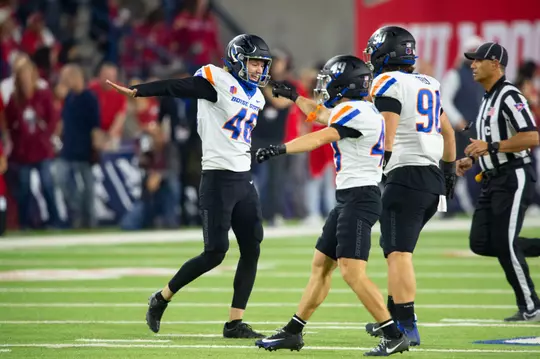 Boise State punter James Ferguson-Reynolds