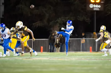 Boise State Football vs. Wyoming, John Kelly photo.