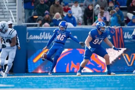 Boise State Football vs Utah State, John Kelly photo.