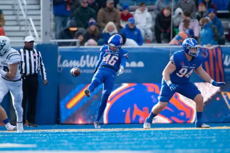 Boise State Football vs Utah State, John Kelly photo.
