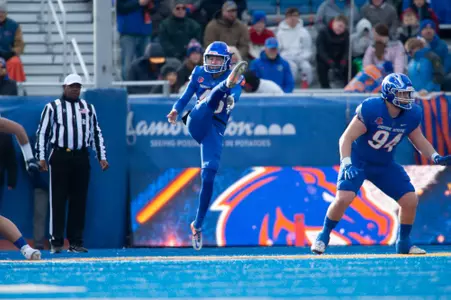Boise State Football vs Utah State, John Kelly photo.