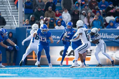 Boise State Football vs Utah State, John Kelly photo.
